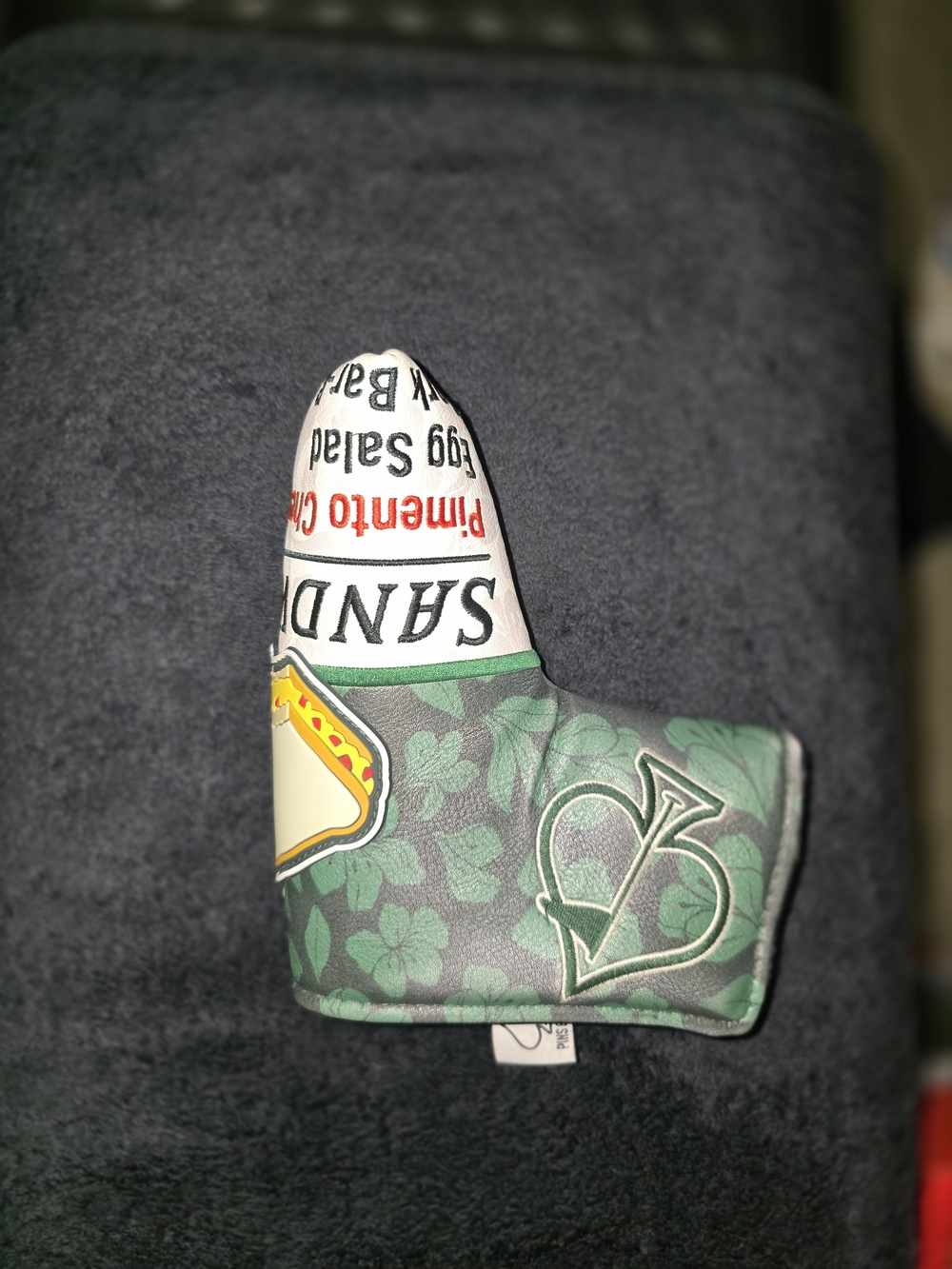Pins & Aces Master's Pimento Cheese Blade Putter Cover